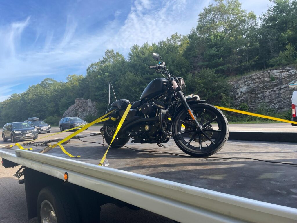 Fast Motorcycle Towing Service | Brockton, MA